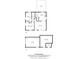 Detailed floor plan showcasing the layout of the house, including the kitchen, bedrooms, living room, and outdoor spaces at 917 W Busby St, Lebanon, IN 46052