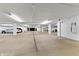 Spacious parking garage with ample parking space for cars, bikes, and other vehicles at 932 N Broadway St # 4, Indianapolis, IN 46202