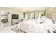 Cozy main bedroom with ample natural light, modern decor, and ample space at 10306 Tybalt Dr, Fishers, IN 46038