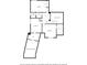 Second floor plan displaying bedrooms and bathrooms to provide a private retreat at 10455 Trewithen Ln, Carmel, IN 46032