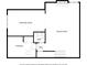 Basement floor plan featuring a bonus room, exercise room, storage, and bathroom at 10455 Trewithen Ln, Carmel, IN 46032