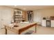 Spacious basement featuring ample storage with a large table for crafting and other projects at 1089 Laurelwood, Carmel, IN 46032