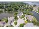 Gorgeous waterfront community and lake, surrounded by mature trees and landscaping at 12208 Island Dr, Indianapolis, IN 46256