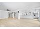 Finished basement with recessed lighting, bar, and stainless steel appliances at 12208 Island Dr, Indianapolis, IN 46256