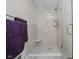 Luxurious, tiled walk-in shower with glass enclosure at 12251 E 196Th St, Noblesville, IN 46060