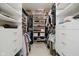 Walk-in closet featuring custom built-in shelving and storage at 12251 E 196Th St, Noblesville, IN 46060