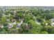 Scenic aerial view featuring houses nestled amongst lush greenery, showcasing a peaceful neighborhood at 1482 Waterford Dr, Zionsville, IN 46077