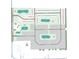Map of the community layout featuring home plots, ponds, and common areas at 2169 Aviary Ln, Danville, IN 46122