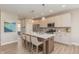 Charming kitchen with stainless steel appliances, a spacious center island, and barstool seating at 2169 Aviary Ln, Danville, IN 46122