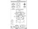Plot plan map with lot lines, utility placements, and building locations at 2169 Aviary Ln, Danville, IN 46122