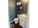 Cozy half-bathroom with modern sink and stylish decor, perfect for guests at 2231 Abbey St, Brownsburg, IN 46112