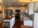Bright kitchen showcasing stainless steel appliances, butcher block island, and lots of cabinet space at 2231 Abbey St, Brownsburg, IN 46112