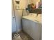 Bright laundry room features modern washer and dryer units at 2231 Abbey St, Brownsburg, IN 46112