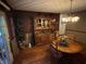 Cozy dining room with hardwood floors and vintage hutch at 2937 S Allen Dr, New Palestine, IN 46163