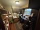 Small office featuring natural lighting, a wooden desk, and plenty of storage, ideal for a home office setup at 2937 S Allen Dr, New Palestine, IN 46163