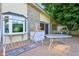 Backyard deck with ample seating and room for entertaining at 3265 Tulip Dr, Indianapolis, IN 46227