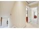 Hallway with carpeted floors leading to other rooms of the home at 3265 Tulip Dr, Indianapolis, IN 46227