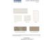 Image shows the interior selections for the home: cabinets, carpet, vinyl flooring, quartz countertop, and wall paint at 3333 Godby Dr, Sheridan, IN 46069