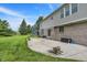 Expansive backyard patio with lush lawn, landscape, and classic exterior, perfect for outdoor relaxation at 3345 Kilkenny Cir, Carmel, IN 46032