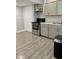 Modern kitchen featuring sleek cabinets, stainless steel appliances, and stylish countertops at 3464 N Bancroft St, Indianapolis, IN 46218