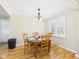 Bright dining area with a round table and ample natural light at 3809 N Glenwood Ave, Muncie, IN 47304