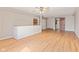 Bonus room with hardwood floors, open layout, and neutral walls at 396 W 500 S, Anderson, IN 46013