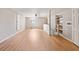 Large bonus room with hardwood floors and built in shelving at 396 W 500 S, Anderson, IN 46013