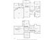 Detailed floorplan of both the first and second floor at 396 W 500 S, Anderson, IN 46013