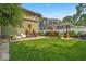 Inviting backyard with a charming patio area and lush green lawn at 4046 N Park Ave, Indianapolis, IN 46205