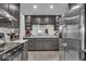 Modern kitchen with granite countertops and stainless steel appliances at 4046 N Park Ave, Indianapolis, IN 46205