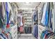 Custom walk-in closet with ample storage and organization system at 4431 Cranbrook Dr, Indianapolis, IN 46250