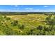 An aerial view of an outdoor recreation area with multiple walking trails winding through a lush landscape at 4535 N Us Hwy 52, Thorntown, IN 46071