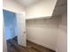 Spacious walk-in closet featuring a closet rod for easy organization at 4726 Deacon Ln, Indianapolis, IN 46237