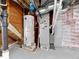 A basement utility area shows a water heater and newer model furnace at 528 W Mechanic St, Shelbyville, IN 46176