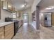 Bright kitchen offers wood cabinetry, modern appliances, and ample counter space at 6295 State Road 142 Rd, Martinsville, IN 46151