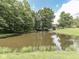 Scenic view of the large pond and the backyard at 6295 State Road 142 Rd, Martinsville, IN 46151