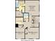 Second floor floorplan featuring the owner's suite with tray ceiling, two secondary bedrooms, and a laundry room at 6580 Halsey St, Zionsville, IN 46077