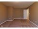 Neutral-colored bedroom boasts a spacious layout with plush carpet and ample natural light from a window at 6610 Aberdeen Dr, McCordsville, IN 46055