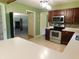Spacious kitchen with modern appliances and access to additional rooms at 8425 E 82Nd E St, Indianapolis, IN 46256