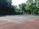 Well-maintained community tennis court with surrounding trees, perfect for recreational activities at 8425 E 82Nd E St, Indianapolis, IN 46256