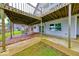 Covered patio area providing a relaxing outdoor space with comfortable seating at 8635 S Providence Dr, Nineveh, IN 46164