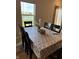 Traditional dining room with seating for six and natural light; a comfortable space for meals at 10218 Arctic Edge Dr, Indianapolis, IN 46259