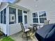Outdoor patio featuring a table, chairs and grill at 13859 Keams Dr, Fishers, IN 46038