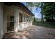 Spacious wooden deck with enclosed porch, perfect for outdoor relaxation and entertaining with scenic views at 14407 Bryn Mawr Dr, Fishers, IN 46038