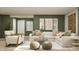 Inviting living room with comfortable seating, neutral tones, and stylish accents at 15424 Manderley St, Fishers, IN 46040
