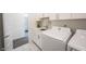 Laundry room featuring new Samsung washer and dryer at 1580 Mairn Ave, Carmel, IN 46032