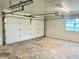 Spacious garage with an automatic door opener at 15841 E 265 N, Columbus, IN 47203