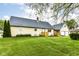 Charming single-story home with a well-maintained lawn and welcoming front porch at 1624 Riley Rd, Lebanon, IN 46052