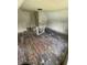 This unfinished attic space has unique architectural details and lots of potential for renovation at 1902 Orange St, Indianapolis, IN 46203