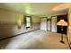 Bedroom with neutral carpet, decorative wall trim, and large closets for plenty of storage space at 1980 S Arthur Rd, Paragon, IN 46166